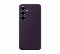 Samsung Silicone Case cover morbida colorata per Galaxy S24+, Dark Violet