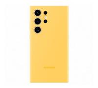 Samsung Silicone Case cover morbida colorata per Galaxy S24 Ultra, Yellow