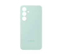 Samsung Silicone Case cover morbida originale colorata per Galaxy S24 FE, Menta