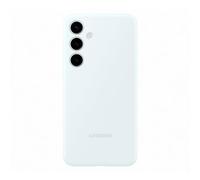 Samsung Silicone Case cover morbida per Galaxy S24+, White