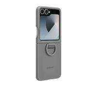 Samsung Galaxy Z Flip6 Silicone Case with Ring Grigia