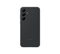 SAMSUNG Silicone Cover custodia morbida colorata per Galaxy A55 5G, Nero