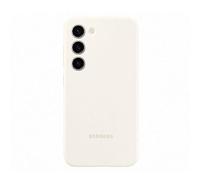 Samsung Silicone Cover custodia morbida colorata per Galaxy S23, Crema