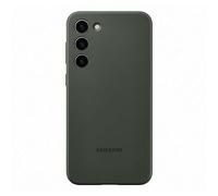 Samsung Silicone Cover custodia morbida colorata per Galaxy S23+, Khaki