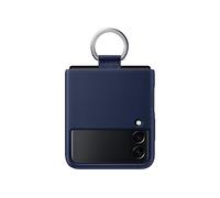 Samsung Silicone Cover with Ring custodia con anello per Galaxy Z Flip3 5G, Navy