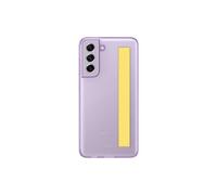 Samsung Silicone Cover with Strap Custodia con fascia per Galaxy S21 FE 5G, Lavander