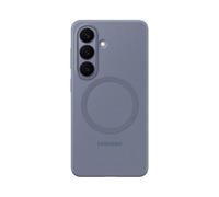 Samsung Silicone Magnet Case cover magnetica colorata in silicone con tecnologia Magnetic Power Profile Galaxy S26, Blue Violet