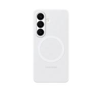 Samsung Silicone Magnet Case cover magnetica in silicone con tecnologia Magnetic Power Profile Galaxy S26, White