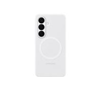 Samsung Silicone Magnet Case cover magnetica in silicone con tecnologia Magnetic Power Profile Galaxy S26, White