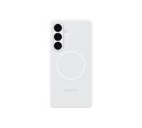 Samsung Silicone Magnet Case cover magnetica in silicone con tecnologia Magnetic Power Profile Galaxy S26+, White