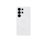 SAMSUNG Silicone Magnet Case COVER per Samsung Galaxy S26 Ultra, Bianco
