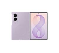 Samsung Silicone Magnet Case cover magnetica in silicone con tecnologia Magnetic Power Profile per Galaxy Z Fold8, 2 pellicole schermo anteriore incluse, Lavender
