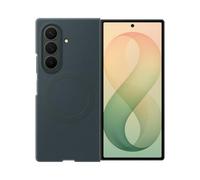 Samsung Silicone Magnet Case per cover magnetica colorata in silicone con tecnologia Magnetic Power Profile Galaxy Z Fold8 Ultra, 2 pellicole schermo anteriore incluse, Techno Green