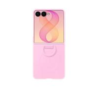 Samsung Galaxy Z Flip8 Silicone Ring Magnet Case, Pink