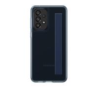 Samsung Slim Strap Cover Custodia con fascia colorata per Galaxy A33 5G, Nero