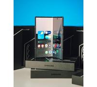 Samsung Galaxy Z Fold7 Smartphone AI, RAM 12GB, 512GB, Display 6,5"/8", Camera 200MP, Batteria a lunga durata, Blue Shadow
