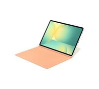 SAMSUNG Smart Book Cover Custodia per tablet a libro posizionabile con doppia visualizzazione per Galaxy Tab S10 FE+, Arancione