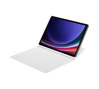 Samsung Smart Book Cover Custodia per tablet a libro posizionabile con doppia visualizzazione per Galaxy Tab S9 | Galaxy Tab S9 FE, Bianco