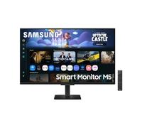 Samsung Smart Monitor M5 (S32FM502EU), Flat 32'', 1920 x 1080 (FHD), Smart Hub con AI, Office 365, Gaming Hub, Speaker integrati, Telecomando, WiFi, HDMI, USB