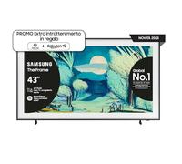 Samsung Smart TV 43'' QE43LS03FAUXZT QLED 4K, NQ4 AI Gen2 Processor, 4K AI Upscaling, Art Mode, Matte Display, Dolby Atmos & OTS Lite, Modern Frame Design, 2025