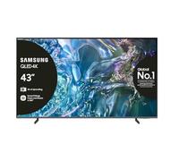 Samsung Smart TV 43" QE43Q64DAUXZT QLED 4K Upscaling, Processore Quantum 4K Lite, AirSlim Design, DVBT-2, Q-Symphony & OTS Lite, Gaming Hub, Ultimate UHD Dimming, Titan Gray 2024 [Amazon EXCL.]