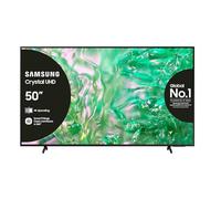 Samsung TV Crystal UHD 4K 50” UE50DU8070UXZT Smart TV Wi-Fi Black 2024, Processore Crystal 4K, 4K Upscaling, AirSlim Design, OTS Lite