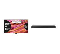 Samsung Smart TV 55'' QE55QN94FATXZT Neo QLED 4K Mini LED, NQ4 AI Gen3 Processor, 4K AI Upscaling Pro, Glare Free, Motion Xcelerator 165Hz, NeoSlim Design, 2025 + Soundbar HW-S50B/ZF Q-Symphony