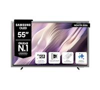 Samsung Smart TV 55" QE55S99HAEXZT OLED 4K Glare Free, HDR 10+, Motion Xcelerator 165Hz, Dolby Atmos, Gaming Hub, G-Sync, Voice Control with AI(VAC), Alexa Built-in, PACCHETTO INTRATTENIMENTO, 2026