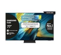SAMSUNG Smart TV 65'' QE65S95FAEXZT OLED 4K, NQ4 AI Gen4 Processor, 4K AI Upscaling, Glare Free, Dolby Atmos & OTS+, Infinity One Design, 2025