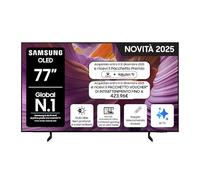 Samsung Smart TV 77'' QE77S85FAEXZT OLED 4K, NQ4 AI Gen2 Processor, 4K AI Upscaling, Glare Free, Dolby Atmos & OTS Lite, Contour Design, 2025