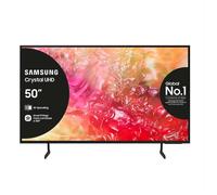 Samsung TV Crystal UHD 4K 50” UE50DU7170UXZT Smart TV Wi-Fi Black 2024, Processore Crystal 4K, 4K Upscaling, Slim Look Design, OTS Lite