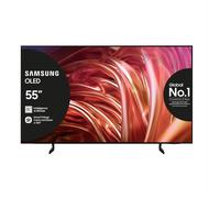 Samsung TV OLED 4K 55” QE55S85DAEXZT Smart TV Wi-Fi Graphite Black 2024, Processore NQ4 AI GEN2, Self-illuminating pixels, Contour Design, Dolby Atmos