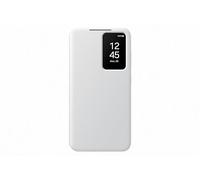 Samsung Smart View Wallet Case custodia a portafoglio con finestra di visione notifiche per Galaxy S24, White