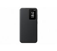 Samsung Smart View Wallet Case custodia a portafoglio con finestra di visione notifiche per Galaxy S24, Black