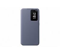 Samsung Smart View Wallet Case custodia a portafoglio con finestra di visione notifiche per Galaxy S24, Violet