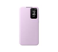 Samsung Smart View Wallet Cover custodia a portafoglio con finestra di visione notifiche per Galaxy A55 5G, Lavanda