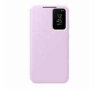 Samsung Smart View Wallet Cover custodia a portafoglio con finestra di visione notifiche per Galaxy S23+, Viola