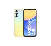 SAMSUNG Smartphone Galaxy A15 128GB Lime - [Versione Tedesca, Spagnola, Francese, UK, Belga, Olandese, Danese, Finlandese, Norvegese, Svedese]