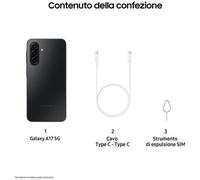 Samsung Smartphone Galaxy A17 5G 128GB Nero con Display Super AMOLED