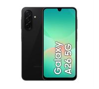 Samsung Galaxy A26 5G, Smartphone con Funzioni intelligenti, Display Super AMOLED 6.7”, 6GB RAM, 128GB, Batteria 5.000 mAh, memoria espandibile, Black