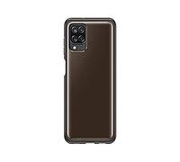 SAMSUNG SOFT CLEAR COVER BLACK GALAXY A12