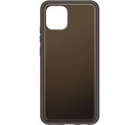 SAMSUNG Soft Clear Cover Custodia Morbida Galaxy A03, Nero