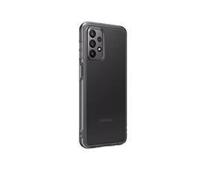 Samsung Soft Clear Cover custodia morbida per Galaxy A23 5G, Nero