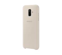 SAMSUNG Soft touch COVER per Samsung Galaxy A6 2018, Dorato