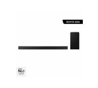SAMSUNG Soundbar HW-B750F/ZF Serie B, 6 Speaker, Wireless, Dolby 5.1ch, Audio a 5.1 Canali, DTS Virtual:X, Surround Sound Expansion, Voice Enhance Mode, Adaptive Sound, Q-Simphony, Black, 2025