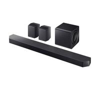 SAMSUNG Soundbar HW-Q990F/ZF Serie Q, 23 Speaker, Wireless, Dolby 5.1ch, Audio a 11.1.4 Canali, DTS:X, Surround Sound Expansion, Active Voice Amplifier Pro, Q-Simphony, Titan Black, 2025