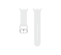 Samsung Sport Band Cinturino sportivo in gomma (M/L) per Galaxy Watch8 | Watch8 Classic, White
