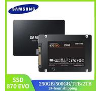 SAMSUNG SSD 870 EVO 1TB 2TB 250GB 500GB Disco a stato solido interno HDD Disco rigido SATA3 2.5 pollici Laptop Desktop PC MLC disco duro
