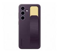 Samsung Standing Grip Case cover con cinturino e funzione cavalletto per Galaxy S24, Dark Violet