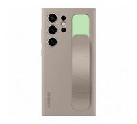 Samsung Standing Grip Case cover con cinturino e funzione cavalletto per Galaxy S24 Ultra, Taupe